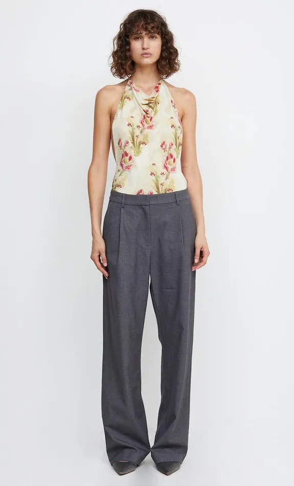 Women Tops Bec Bridge MONETTE HALTER BODYSUIT Genevive Floral