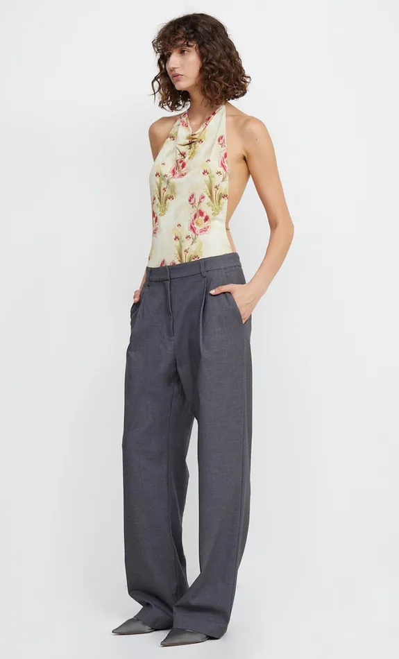 Women Tops Bec Bridge MONETTE HALTER BODYSUIT Genevive Floral