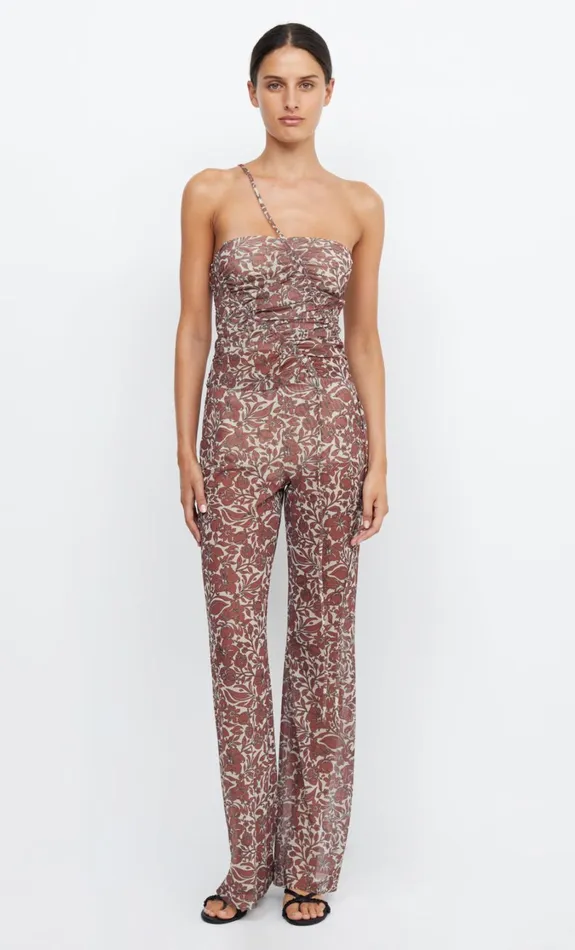 Women Tops Bec Bridge PRIYA ASYM TOP Hibiscus Floral