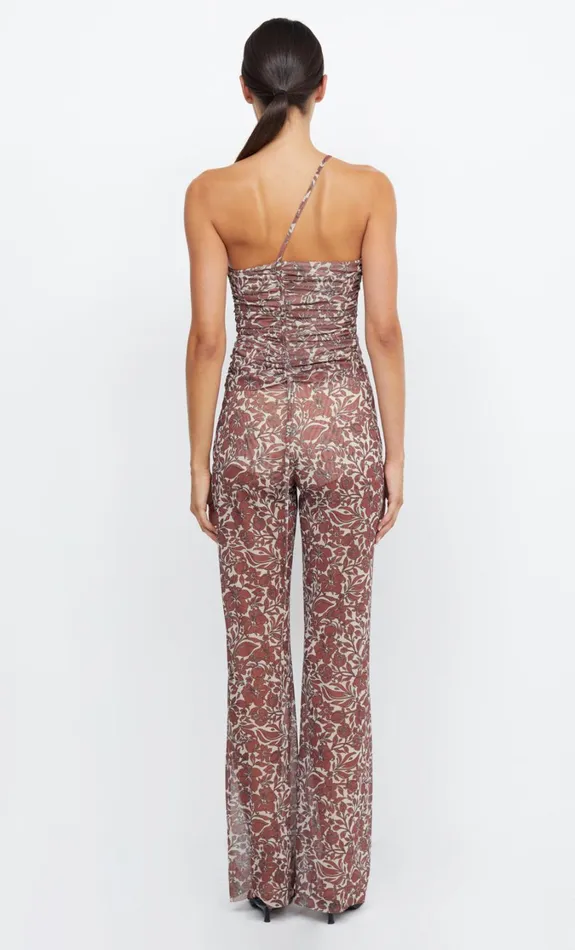 Women Tops Bec Bridge PRIYA ASYM TOP Hibiscus Floral