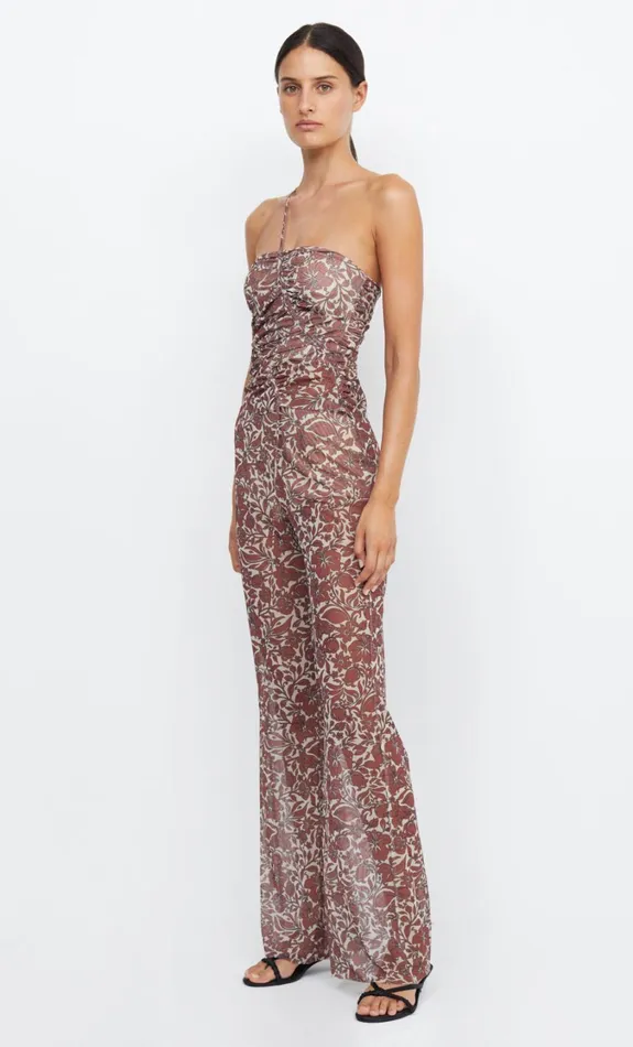 Women Tops Bec Bridge PRIYA ASYM TOP Hibiscus Floral