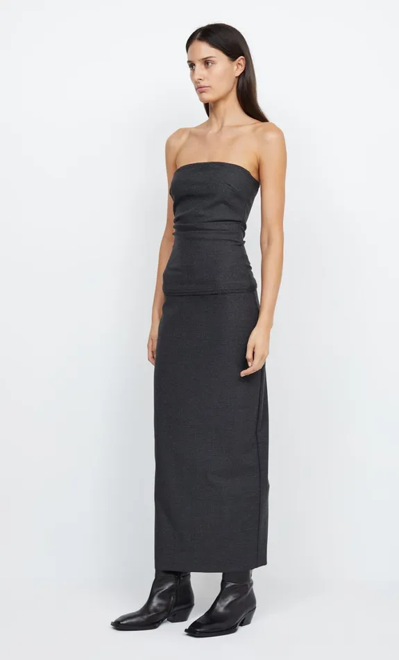 Women Tops Bec Bridge TALI TUCK BODICE Check