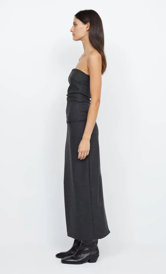 Women Tops Bec Bridge TALI TUCK BODICE Check