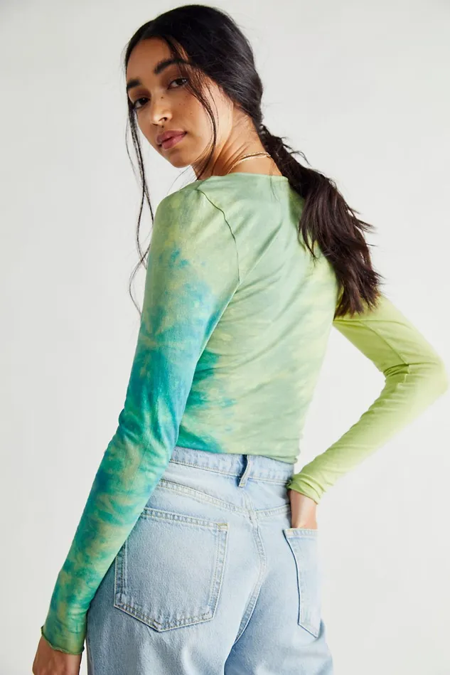 Women Tops Free People Sherri Top Sea Of Green