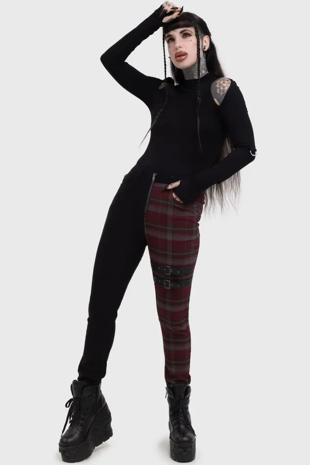 Women Trousers and Jeans Killstar Sable Riot Trousers