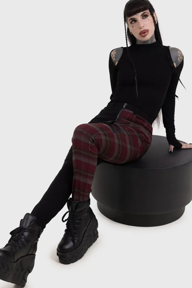 Women Trousers and Jeans Killstar Sable Riot Trousers