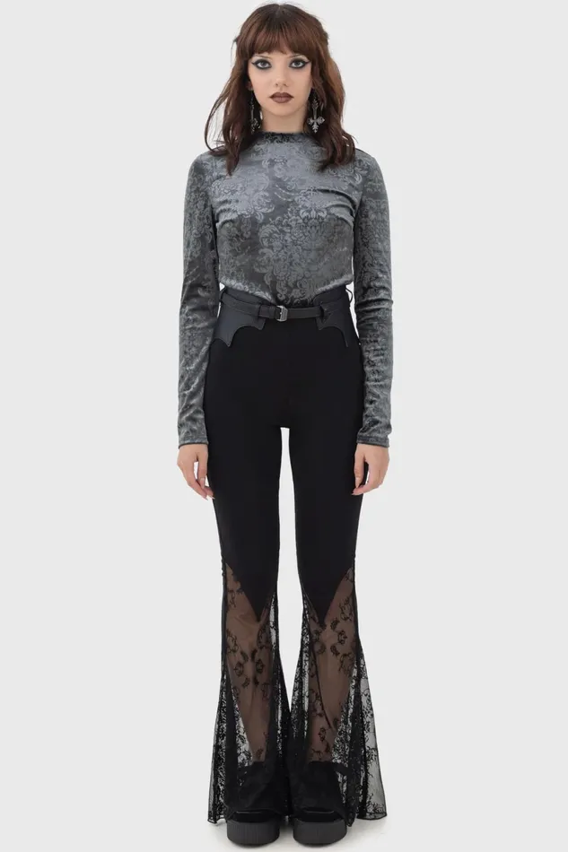 Women Trousers and Jeans Killstar Shadowend Flares