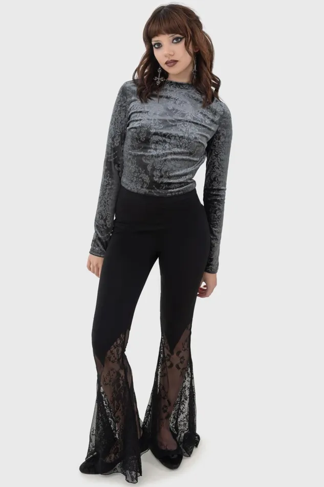 Women Trousers and Jeans Killstar Shadowend Flares