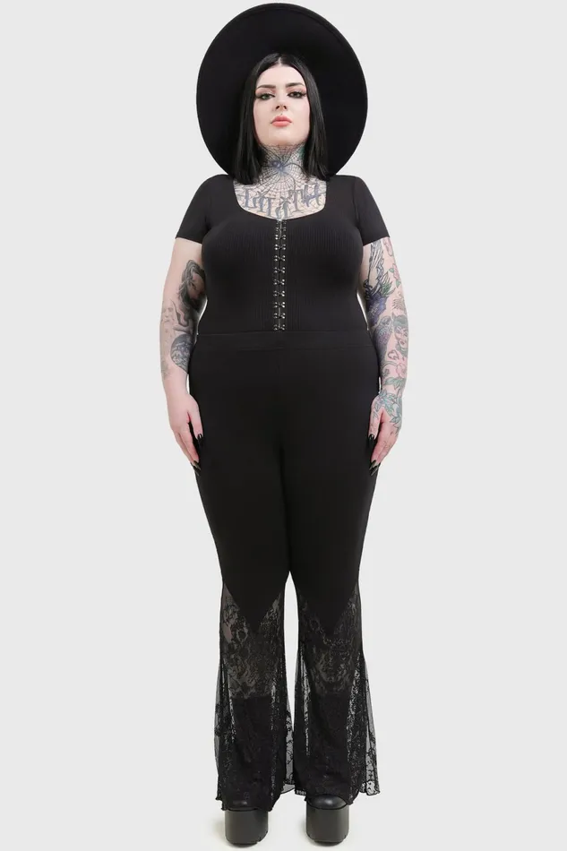 Women Trousers and Jeans Killstar Shadowend Flares