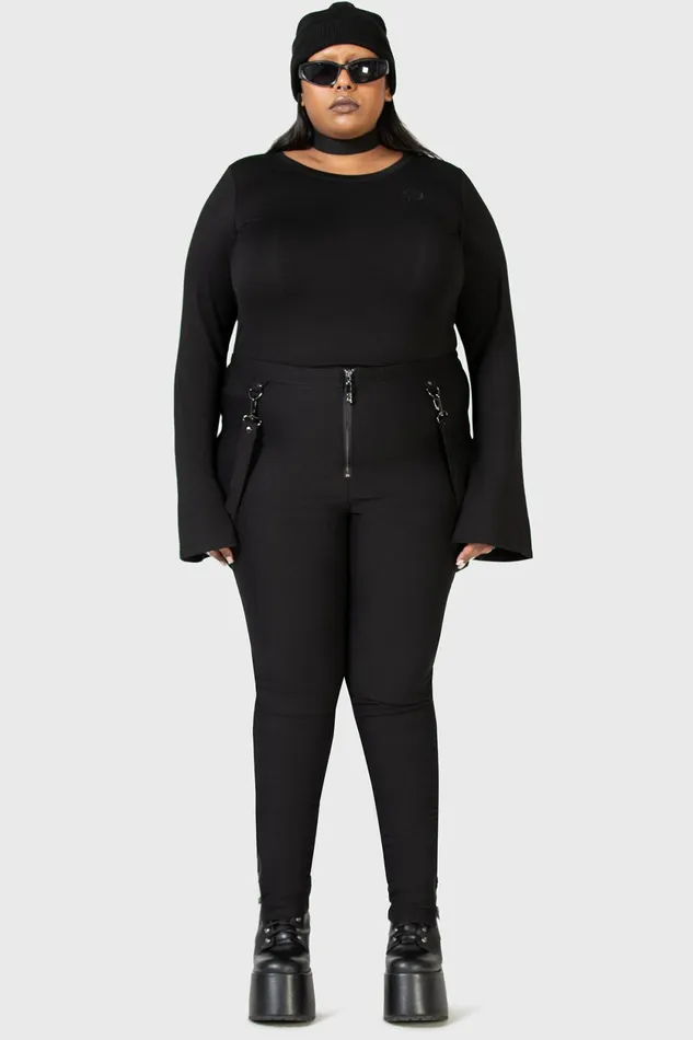 Women Trousers and Jeans Killstar Strange Vanity Trousers