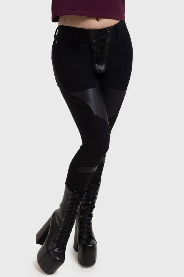 Women Trousers and Jeans Killstar Vesper Veil Trousers