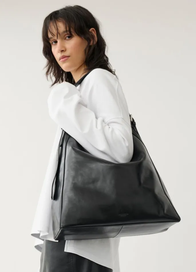Women Vagabond Bags HILO BAG Black Leather