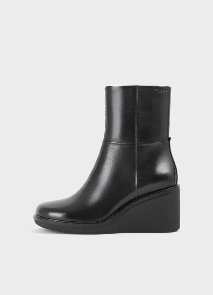 Women Vagabond Boots DEENA BOOTS Black Leather