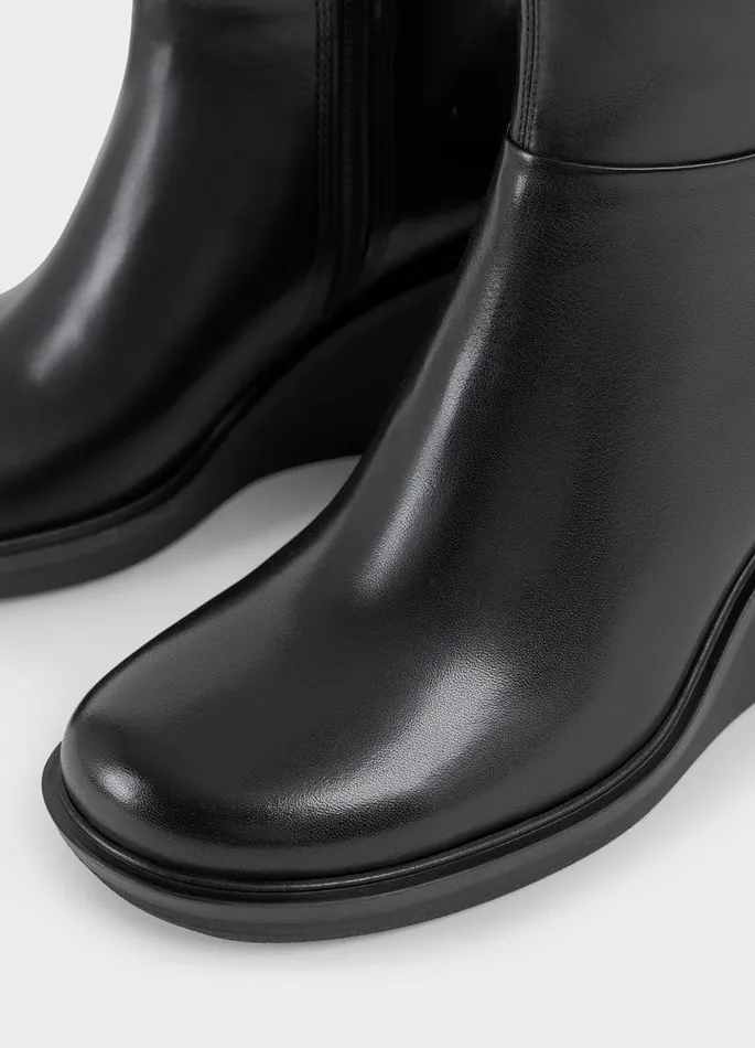 Women Vagabond Boots DEENA BOOTS Black Leather