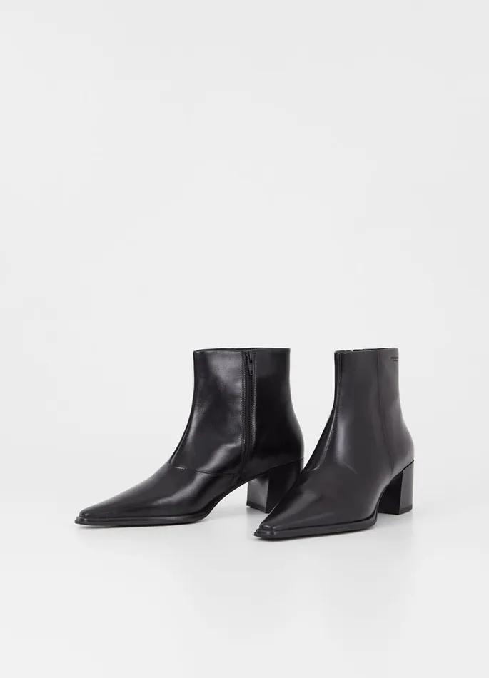 Women Vagabond Boots GISELLE BOOTS Black Leather