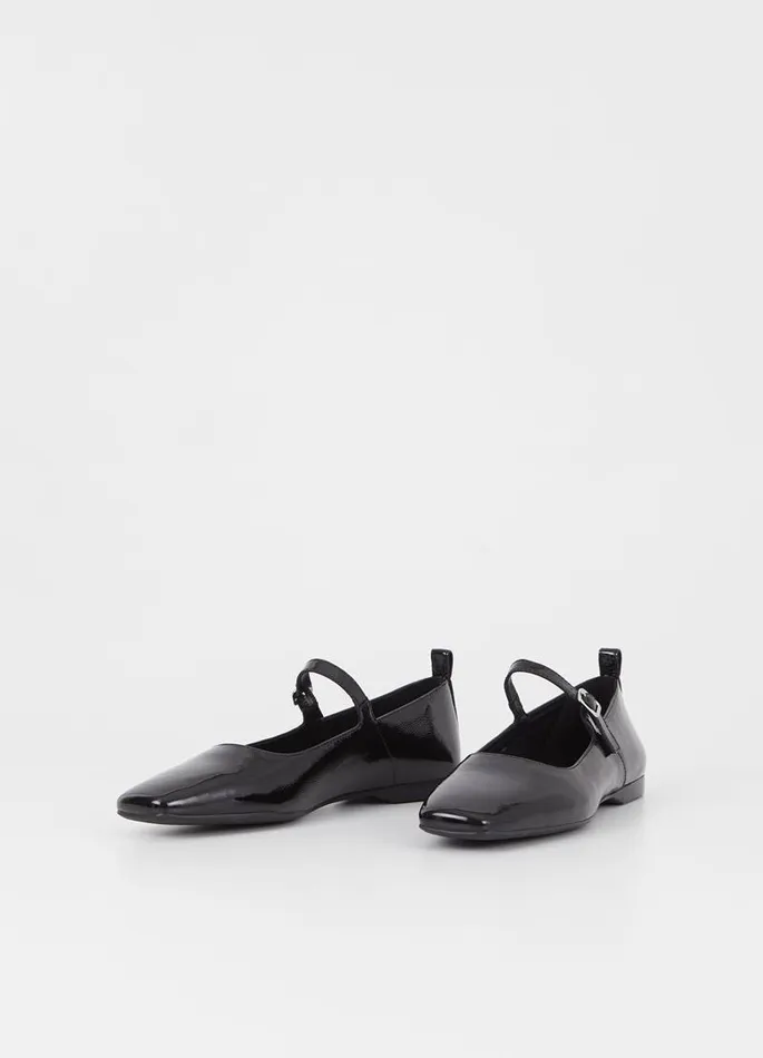 Women Vagabond Mary Janes DELIA SHOES Black Patent Leather