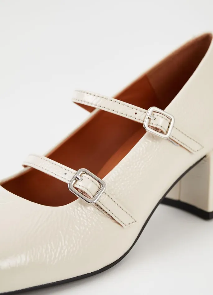 Women Vagabond Pumps ADISON PUMPS Beige Patent Leather