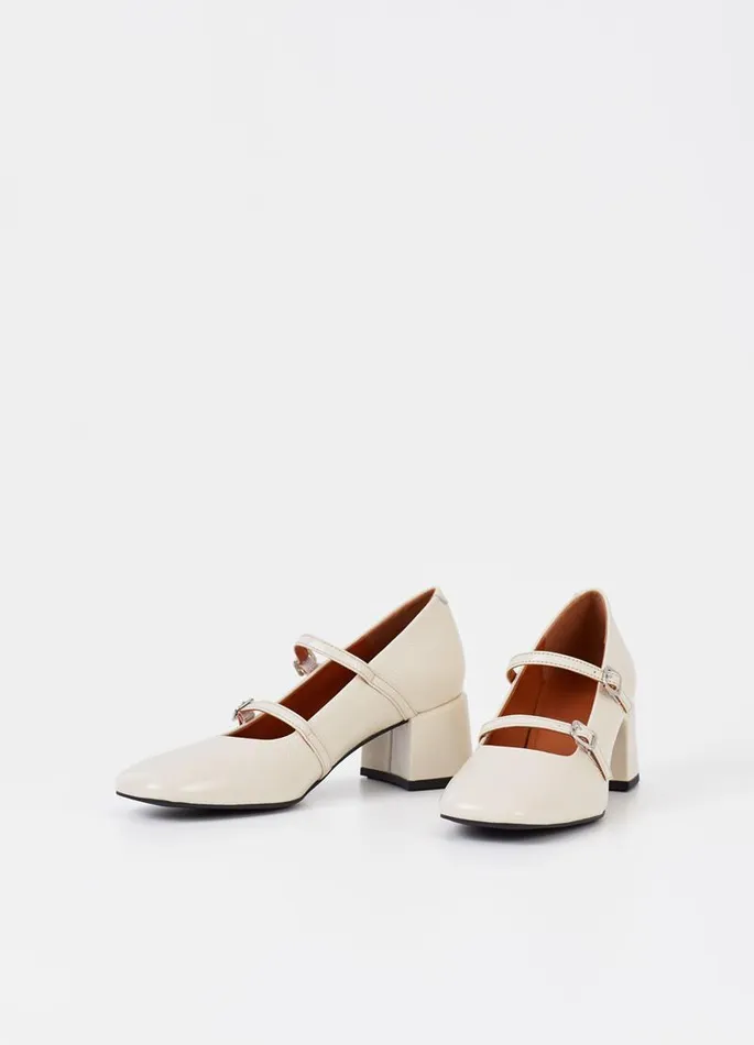 Women Vagabond Pumps ADISON PUMPS Beige Patent Leather