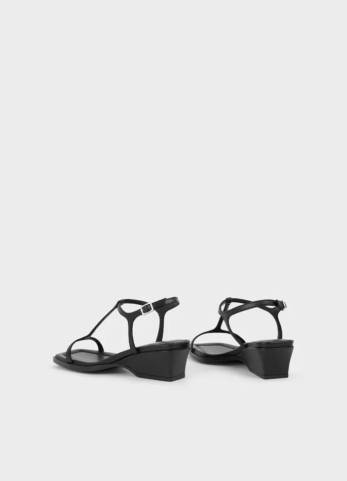 Women Vagabond Sandals BESSIE SANDALS Black Leather