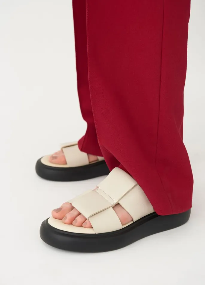 Women Vagabond Sandals BLENDA SANDALS Offwhite Leather