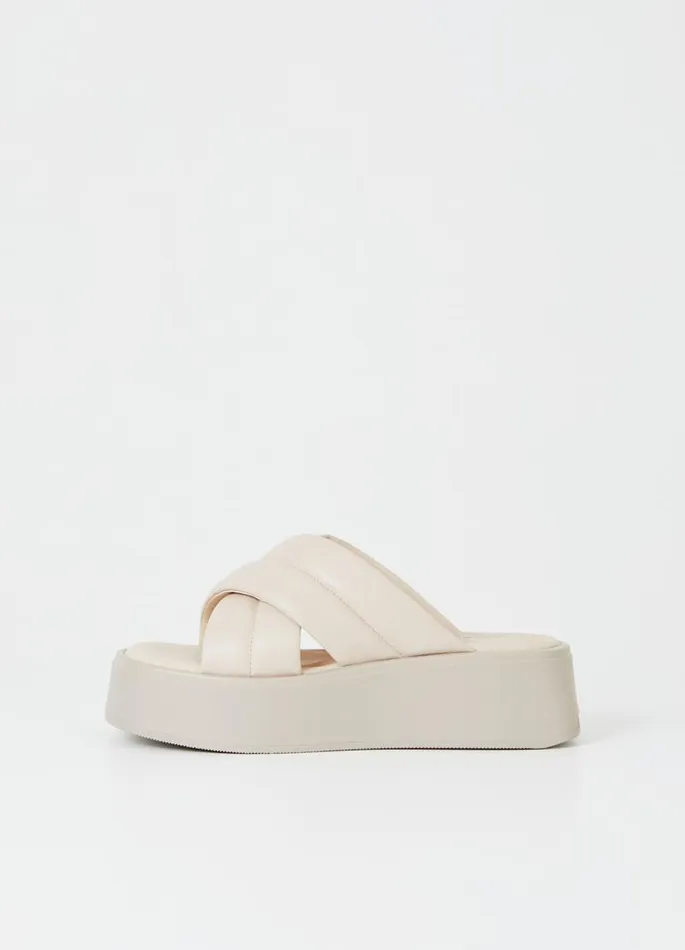 Women Vagabond Sandals COURTNEY SANDALS Offwhite Leather