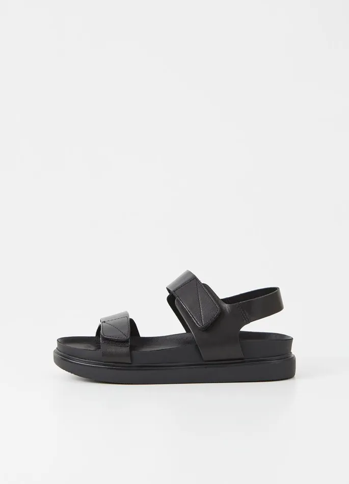Women Vagabond Sandals ERIN SANDALS Black Leather