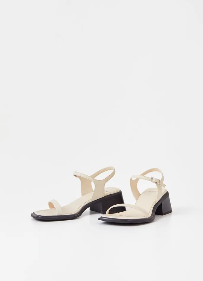 Women Vagabond Sandals INES SANDALS Offwhite Leather