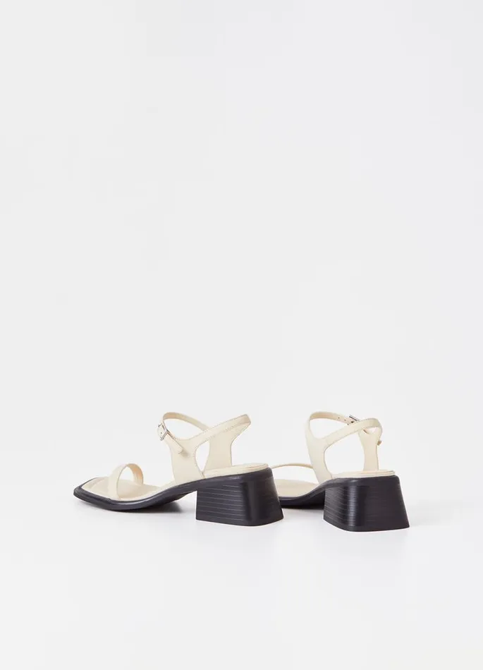 Women Vagabond Sandals INES SANDALS Offwhite Leather