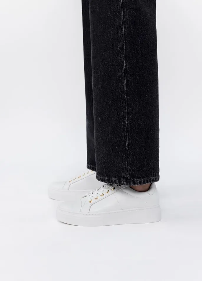 Women Vagabond Sneakers ZOE PLATFORM SNEAKERS White Leather