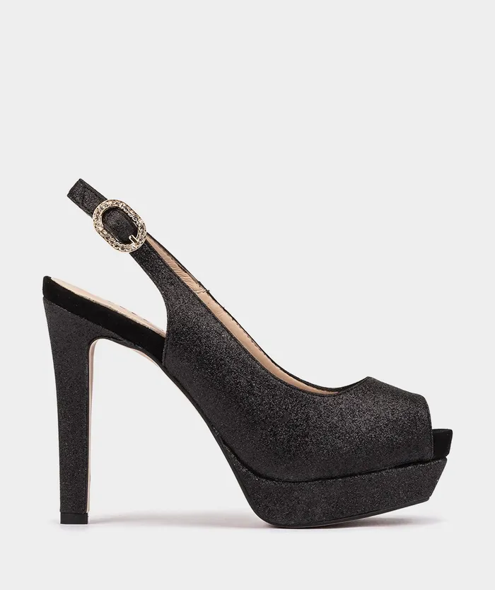 Women Vicenza Black 8211 Heeled Sandals Pedro Miralles