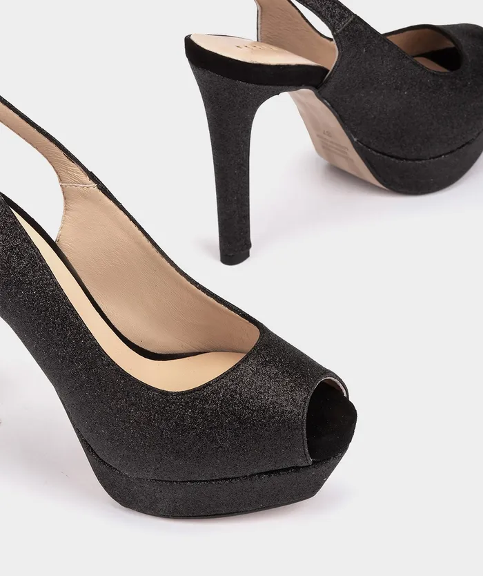 Women Vicenza Black 8211 Heeled Sandals Pedro Miralles