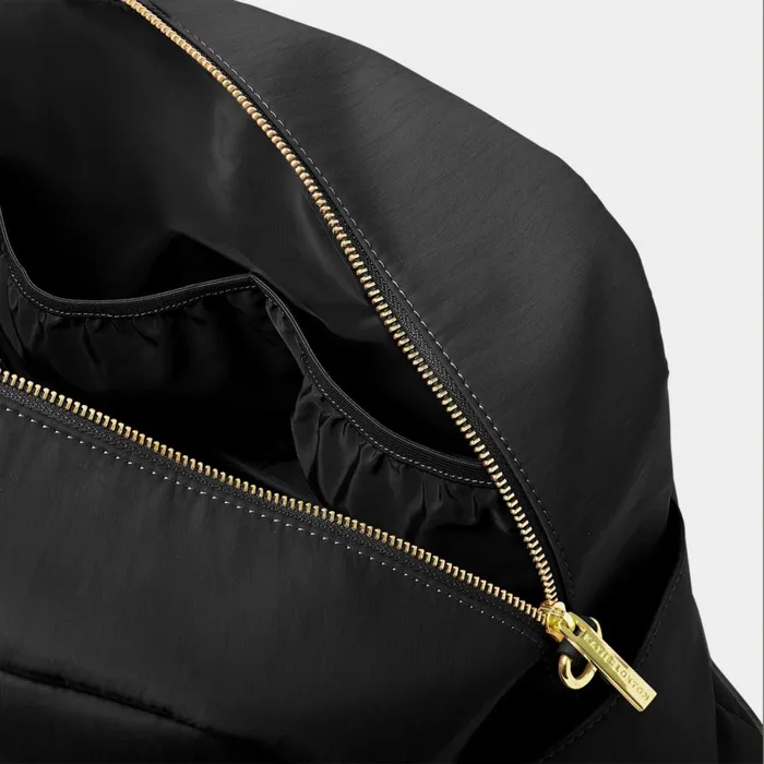Women Weekend Bags Katie Loxton NylonLuxe Everyday Holdall In Black 8211 Weekend Bag