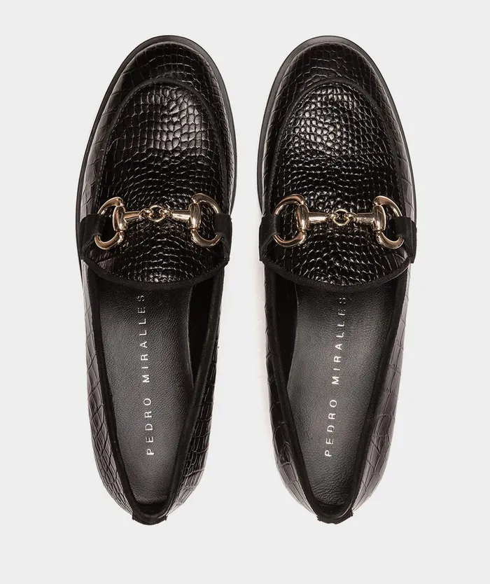 Women Wellington Black 8211 Loafers Pedro Miralles