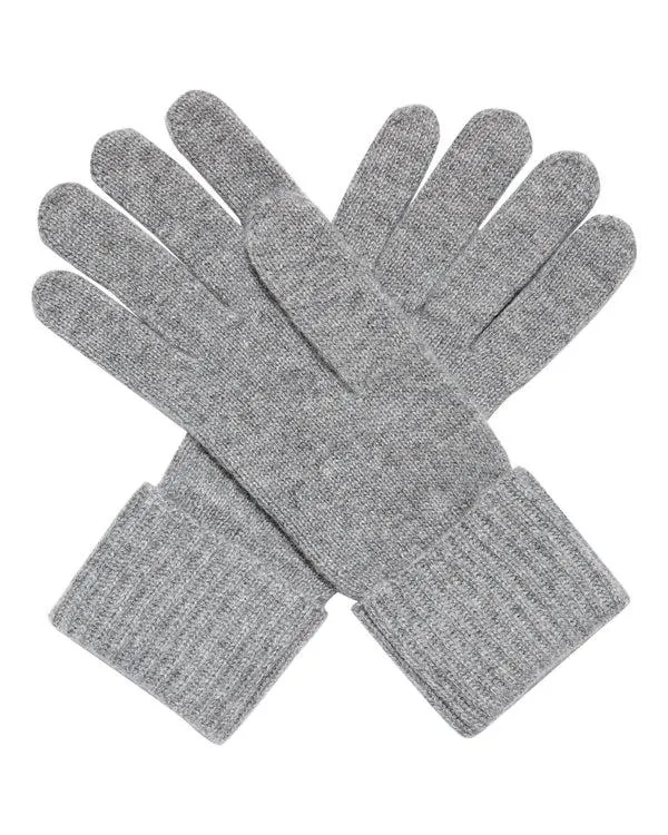 Women Women039s Ribbed Cashmere GlovesIn Flannel Grey Flannel Grey NPeal Gloves