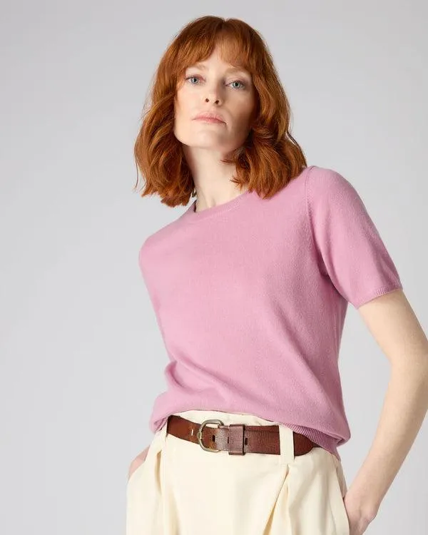 Women Women039s Round Neck Cashmere T ShirtIn Burano Pink Burano Pink NPeal Tops and Tshirts Women Women039s Round Neck Cashmere T ShirtIn Burano Pink Burano Pink NPeal Tops and Tshirts