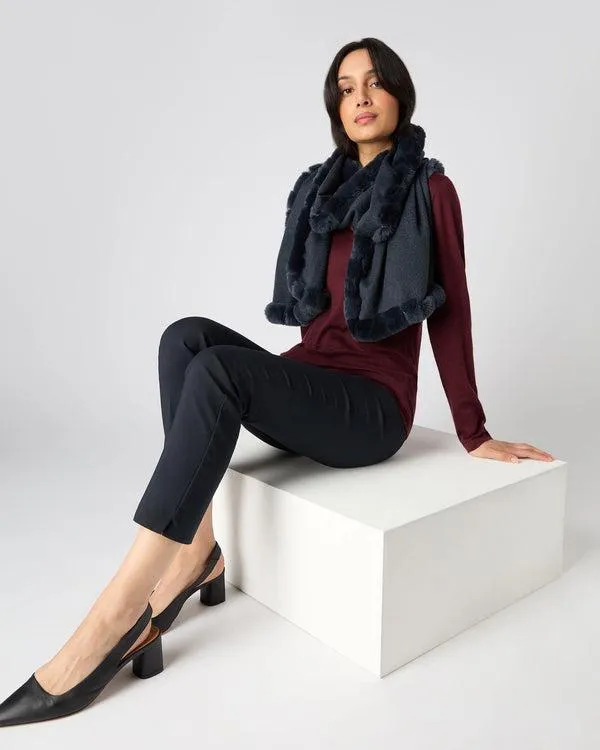 Women Women039s Superfine V Neck Cashmere SweaterIn Burgundy Red Burgundy Red NPeal V Necks