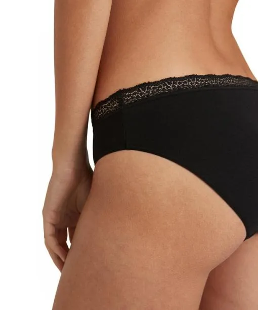 Women Women Slip Daily Lace Black FALKE Panties and Slips