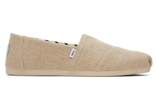 Women WomenAlpargata Natural Heritage Canvas Wide Width Natural Undyed Wide TOMS Alpargatas