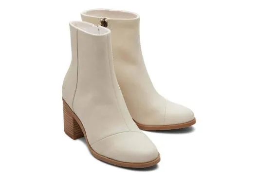 Women WomenEvelyn Light Sand Leather Heeled Boot Leather Light Sand TOMS Boots and Booties