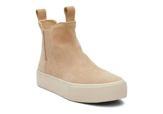 Women WomenFenix Platform Chelsea Oatmeal Suede Sneaker Oatmeal TOMS Platforms