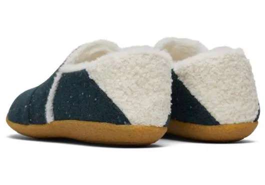 Women WomenIndia Green Faux Fur Slipper Forest Green TOMS Exclusives