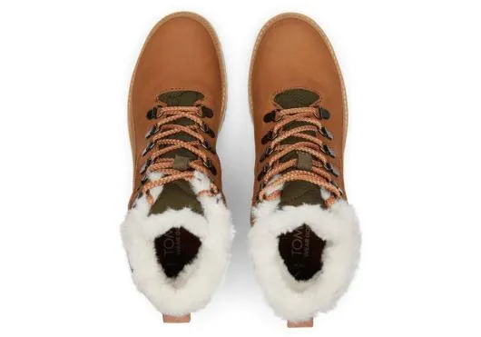 Women WomenMojave Tan Water Resistant Leather Boot Water Resistant Tan TOMS Boots and Booties