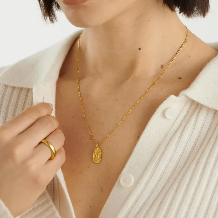 Women Zodiac Collection Katie Loxton Waterproof Gold Zodiac 039Gemini039 Necklace 8211 Gemini Gift