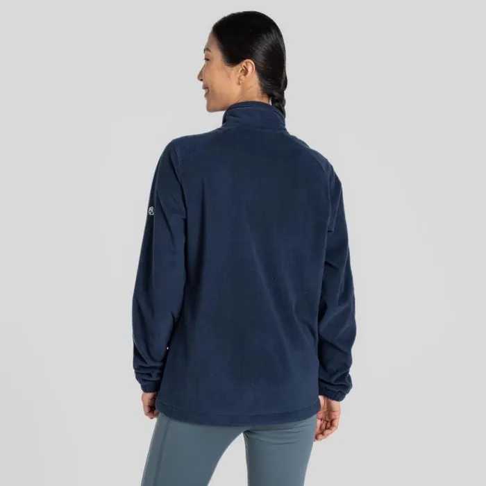 Womens Full Zip Fleece Craghoppers Miska Plus II Jacket Blue Navy Womens Full Zip Fleece Craghoppers Miska Plus II Jacket Blue Navy