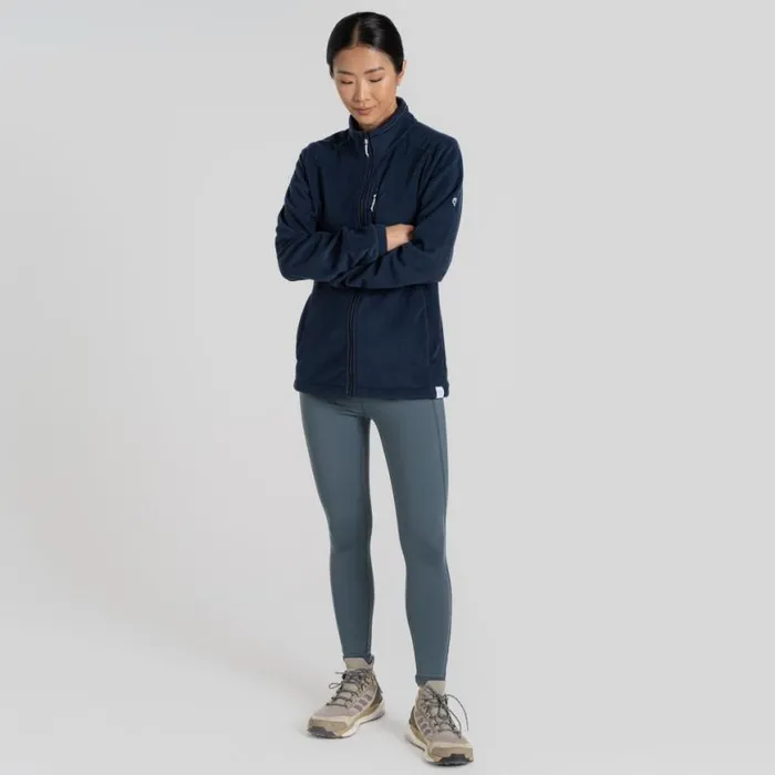 Womens Full Zip Fleece Craghoppers Miska Plus II Jacket Blue Navy Womens Full Zip Fleece Craghoppers Miska Plus II Jacket Blue Navy