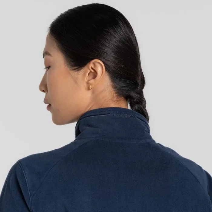 Womens Full Zip Fleece Craghoppers Miska Plus II Jacket Blue Navy Womens Full Zip Fleece Craghoppers Miska Plus II Jacket Blue Navy