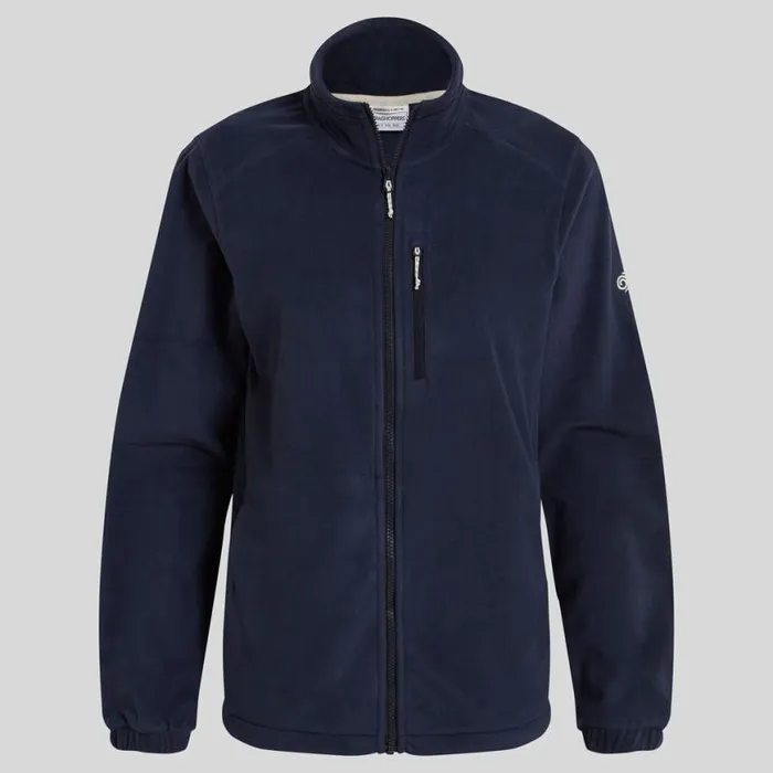 Womens Full Zip Fleece Craghoppers Miska Plus II Jacket Blue Navy Womens Full Zip Fleece Craghoppers Miska Plus II Jacket Blue Navy