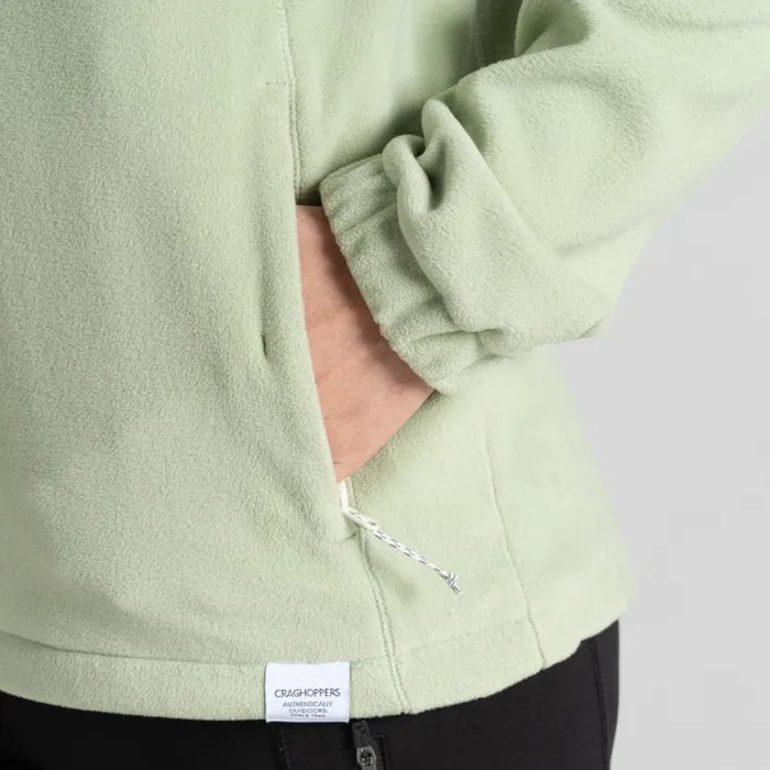 Womens Full Zip Fleece Craghoppers Miska Plus II Jacket Bud Green Womens Full Zip Fleece Craghoppers Miska Plus II Jacket Bud Green
