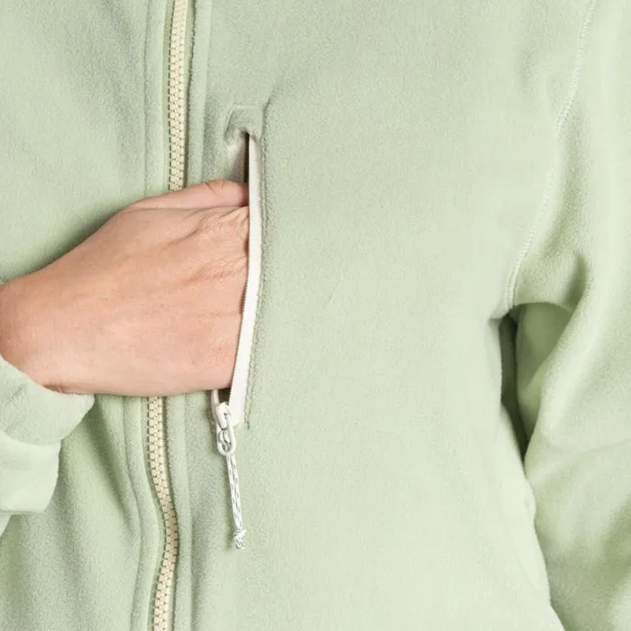 Womens Full Zip Fleece Craghoppers Miska Plus II Jacket Bud Green Womens Full Zip Fleece Craghoppers Miska Plus II Jacket Bud Green