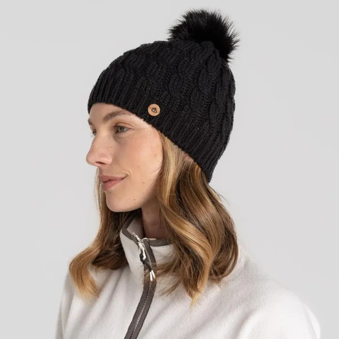 Womens Hats Craghoppers Niamh Hat Black Womens Hats Craghoppers Niamh Hat Black